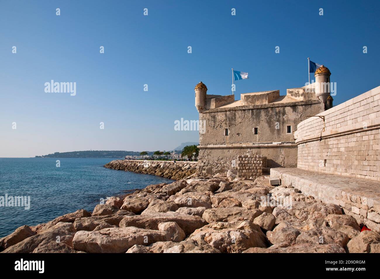 geography / travel, France, Menton, citadel of Menton, French Riviera, Additional-Rights-Clearance-Info-Not-Available Stock Photo