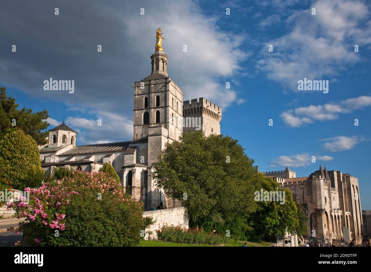geography / travel, France, Avignon, Papal Palace in Avignon, Additional-Rights-Clearance-Info-Not-Available Stock Photo
