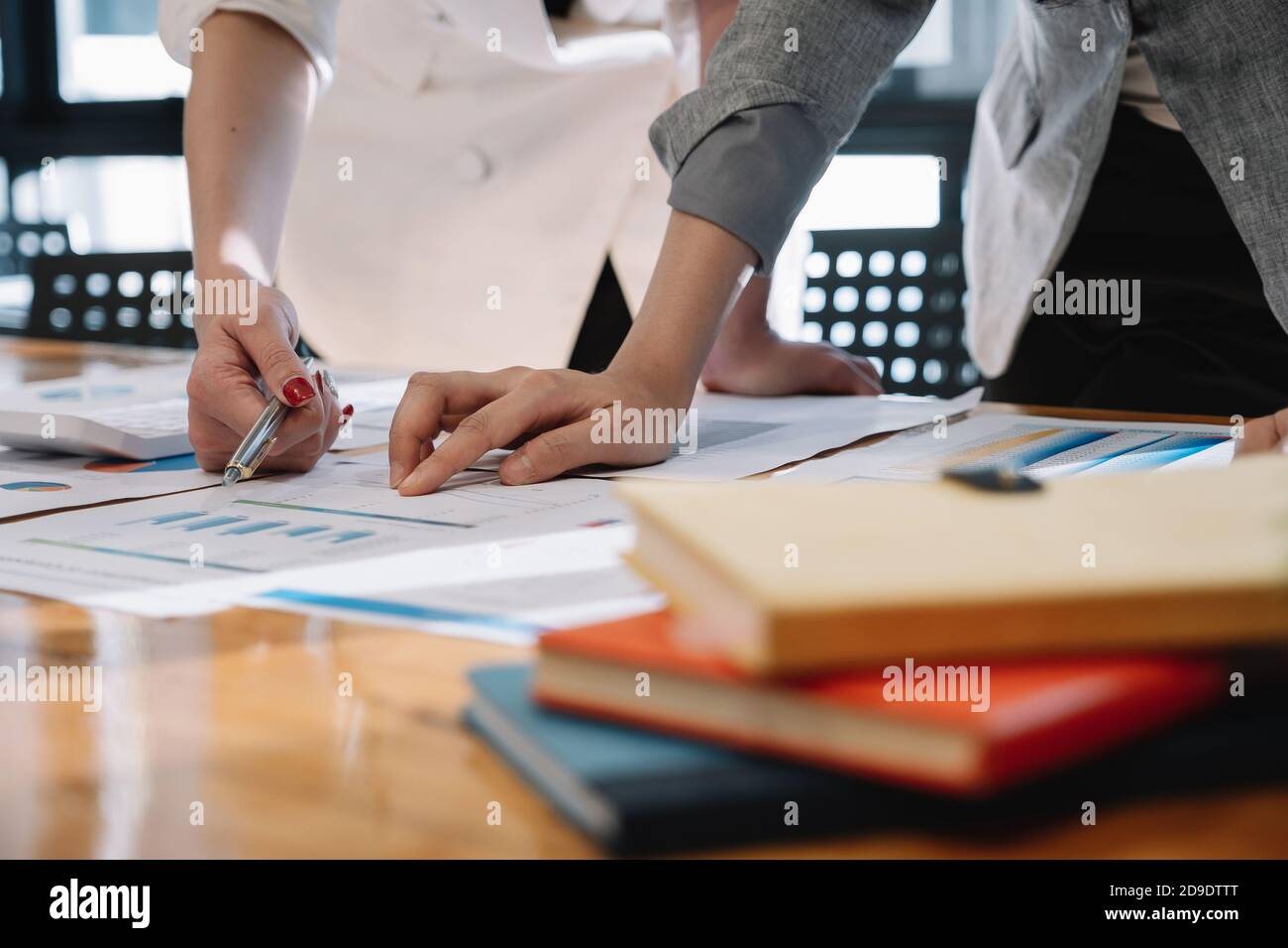 Young of Business People Meeting Conference Discussion Corporate Concept Stock Photo