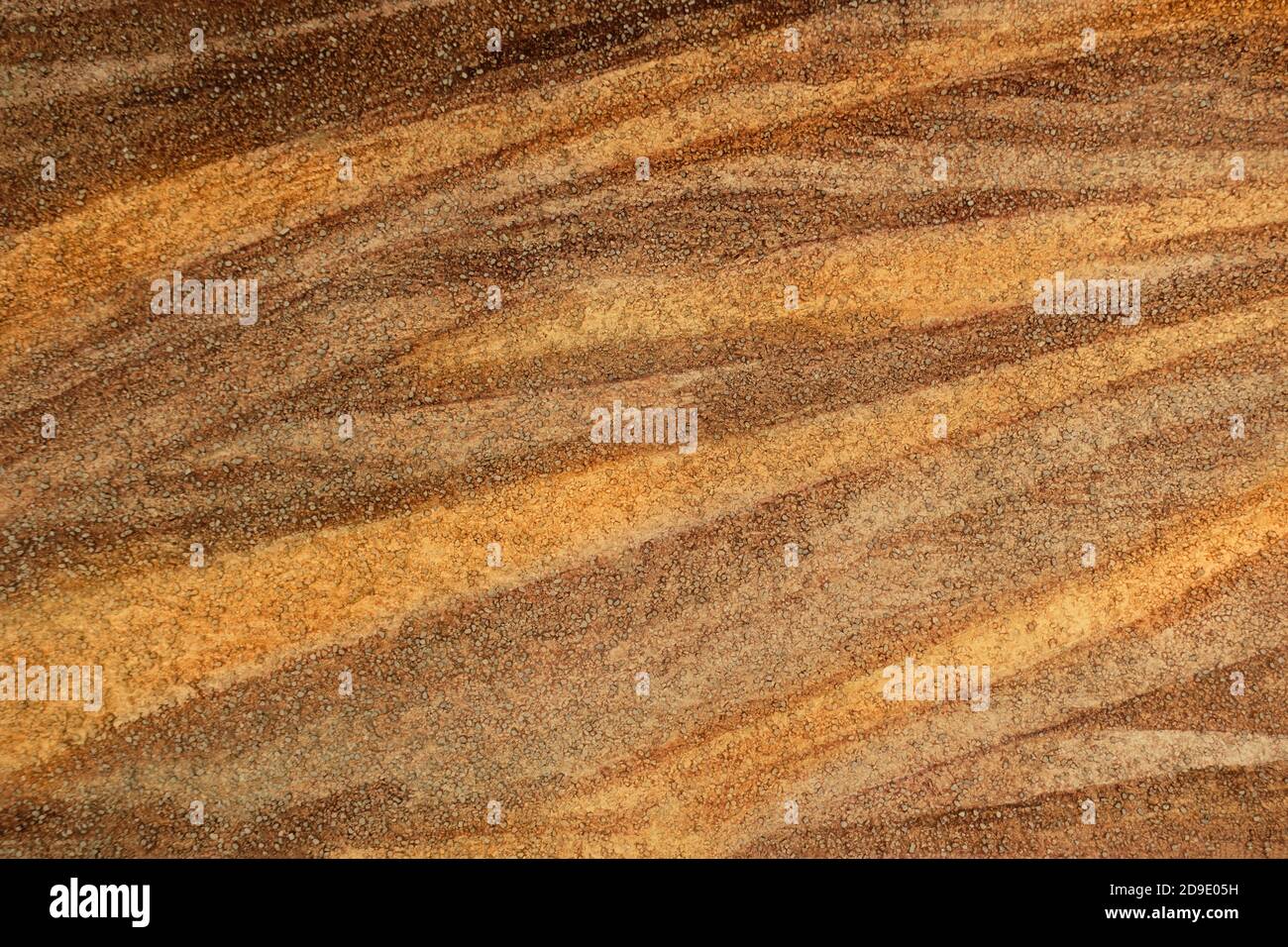Abstract brown pattern on a grainy wall Stock Photo