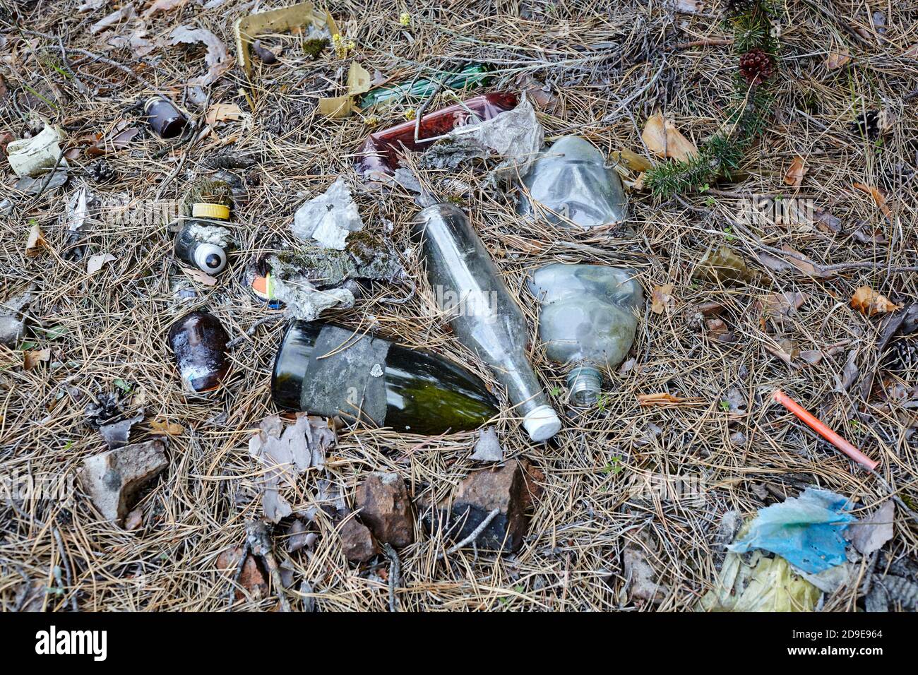 Garbage dump in forest hi-res stock photography and images - Alamy