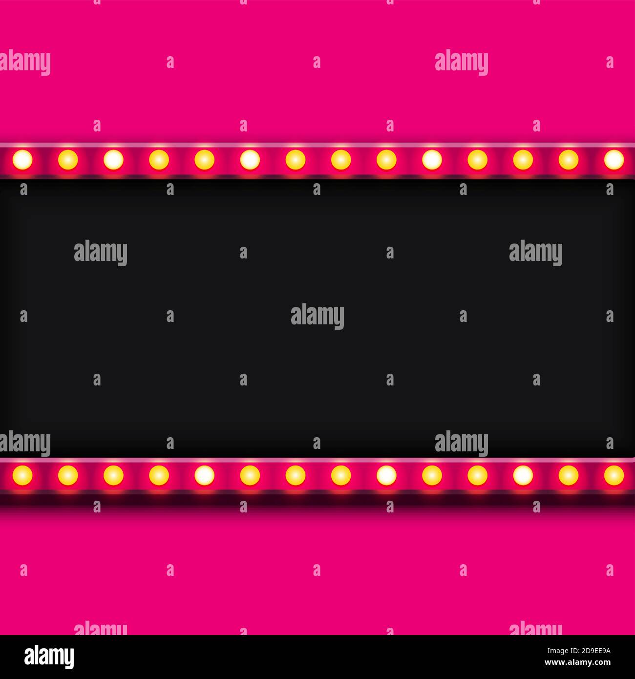 Vector modern retro billboard background with place for your text . Stock Vector