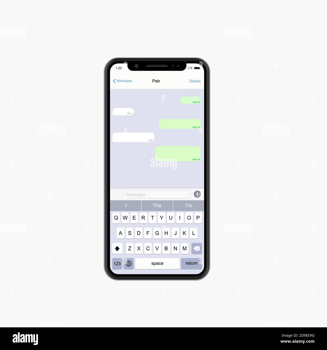 Vector modern new concept smartphone Stock Vector Image & Art - Alamy