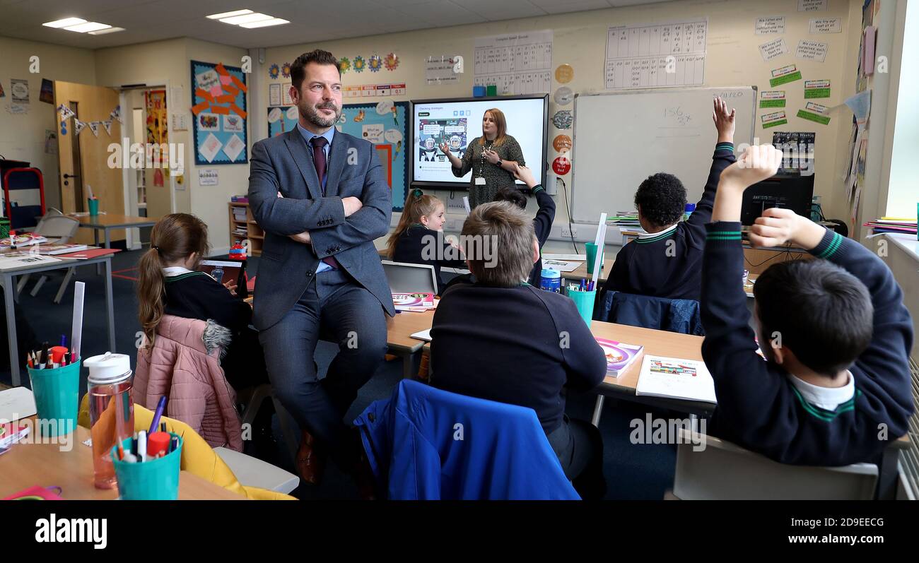 Simon Cotterill, Head Teacher of Manor Park School and Nursery in