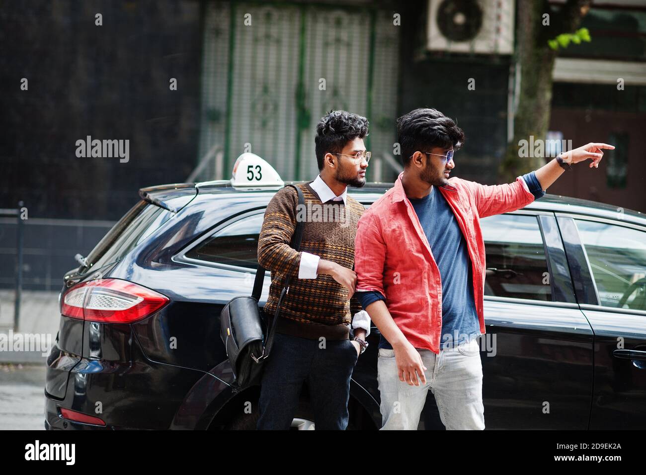 Two guys in car hi-res stock photography and images - Alamy