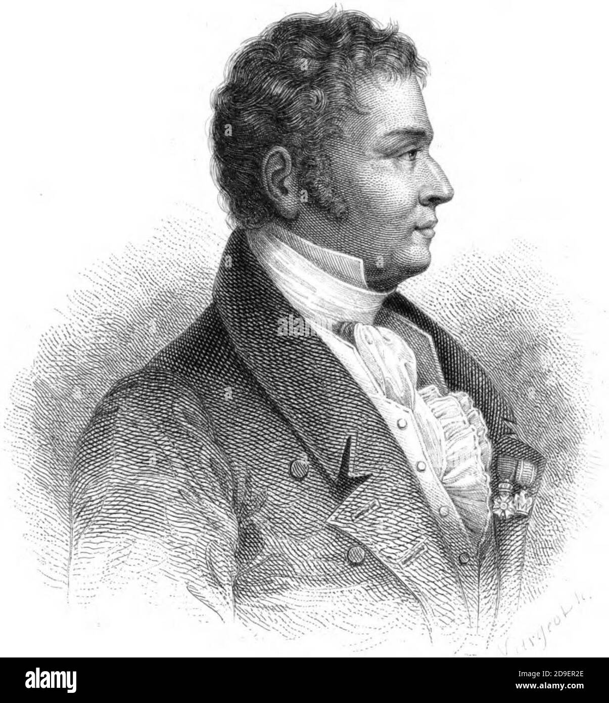 Count Vincenzo Dandolo Stock Photo