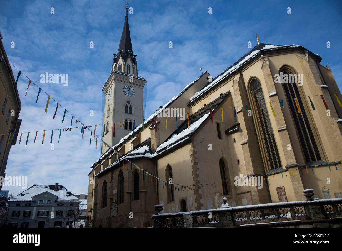 Saint Jacob's Parish Church, Villach, Carinthia, Austria Stock Photo