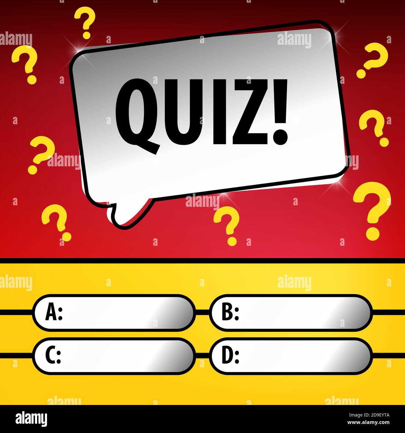 Quiz background hi-res stock photography and images - Alamy