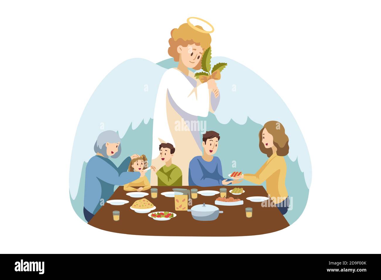 Christianity, religion, bible, Christmas Eve concept Stock Vector Image