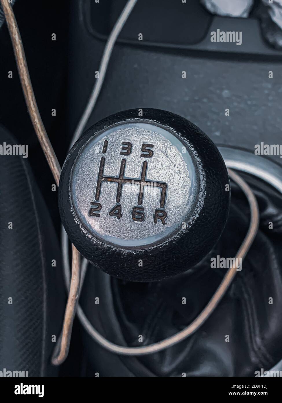 Vertical closeup shot of a car transmission gearbox Stock Photo Alamy