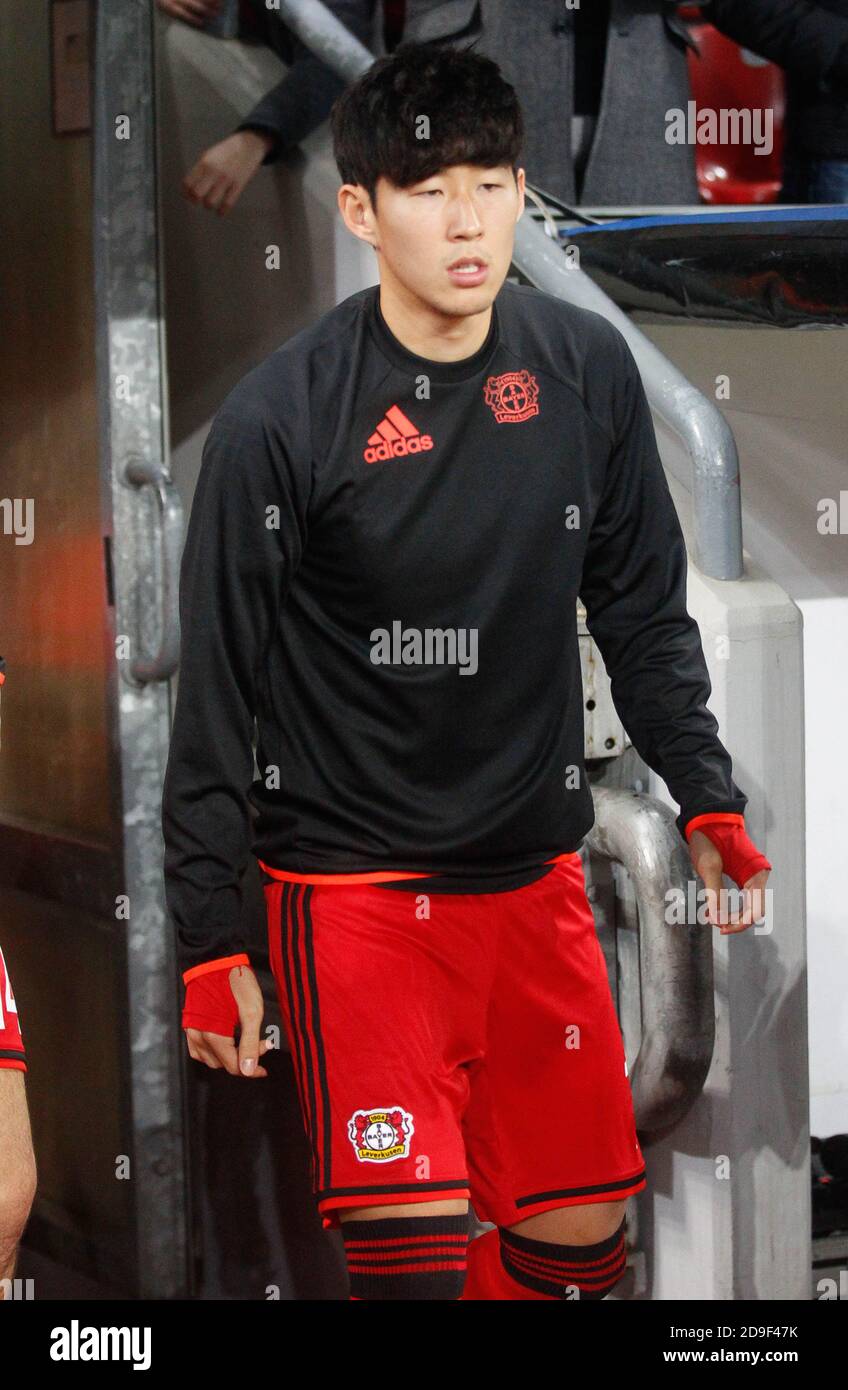 Son heung min bayer leverkusen hi-res stock photography and images