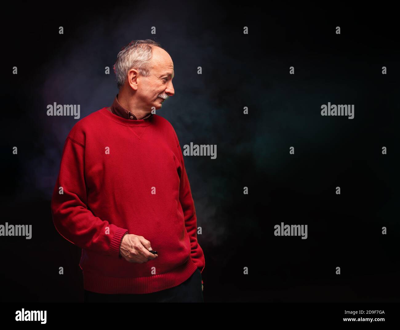 Studio portrait older man hi-res stock photography and images - Alamy