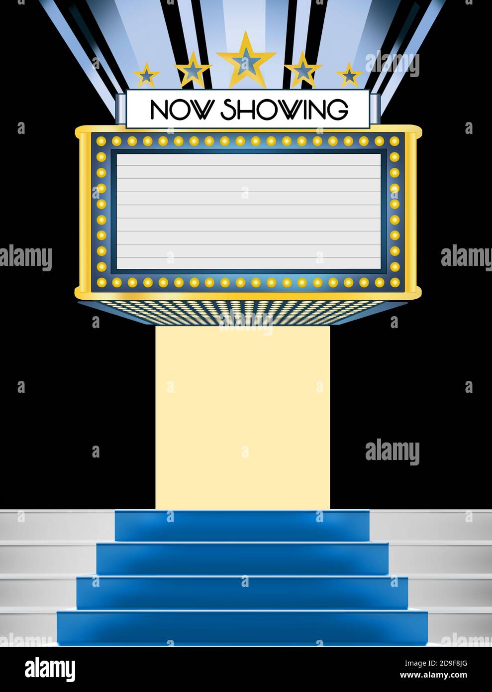 now showing marquee sign