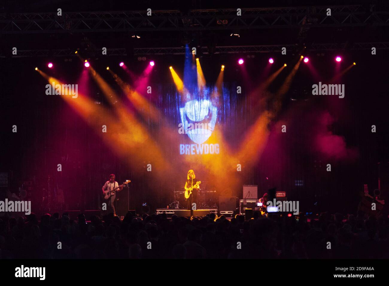 Live band, BrewDog AGM 2018 Stock Photo