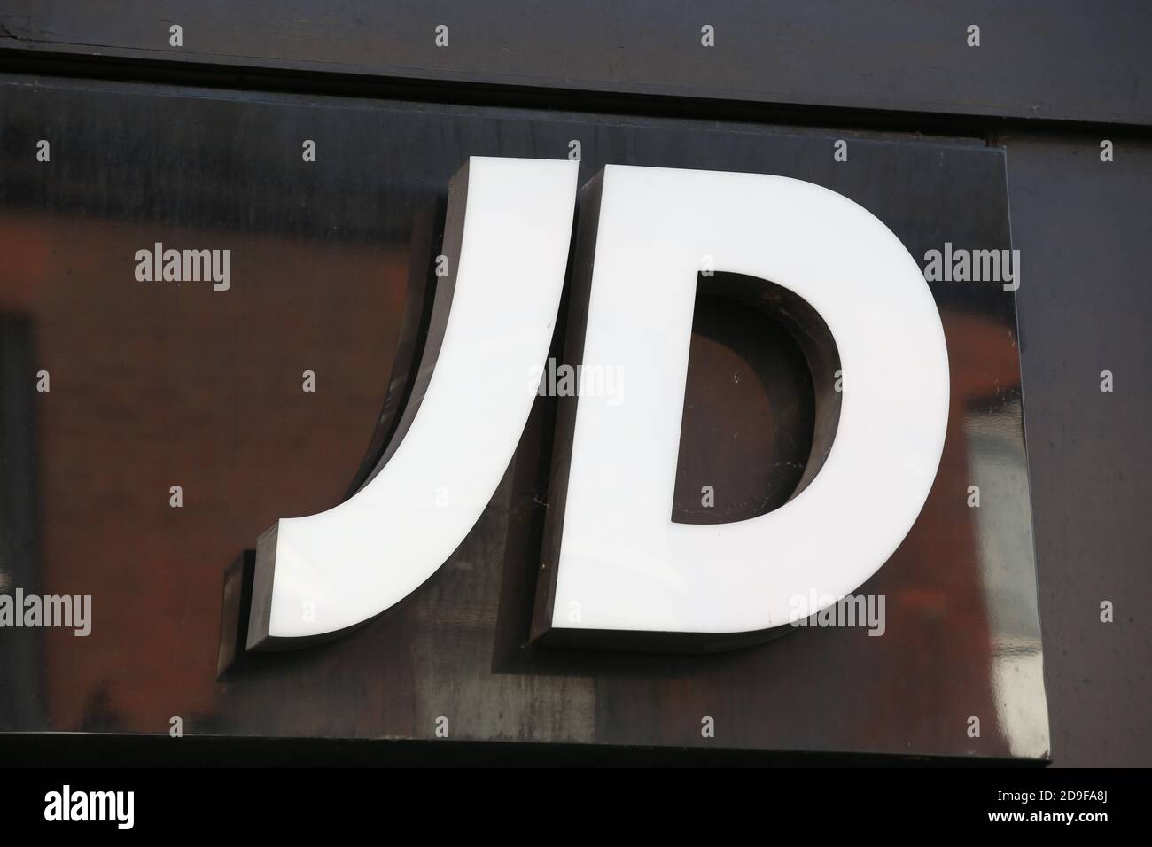 JD sign, Kingston Upon Thames, Surrey Stock Photo Alamy