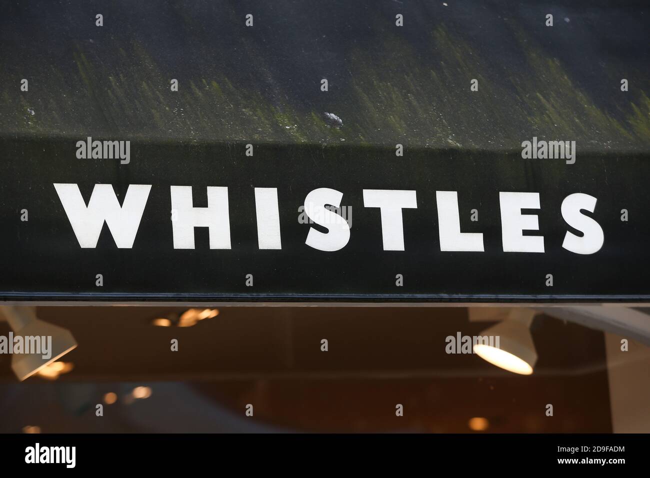Whistles store sign hires stock photography and images Alamy