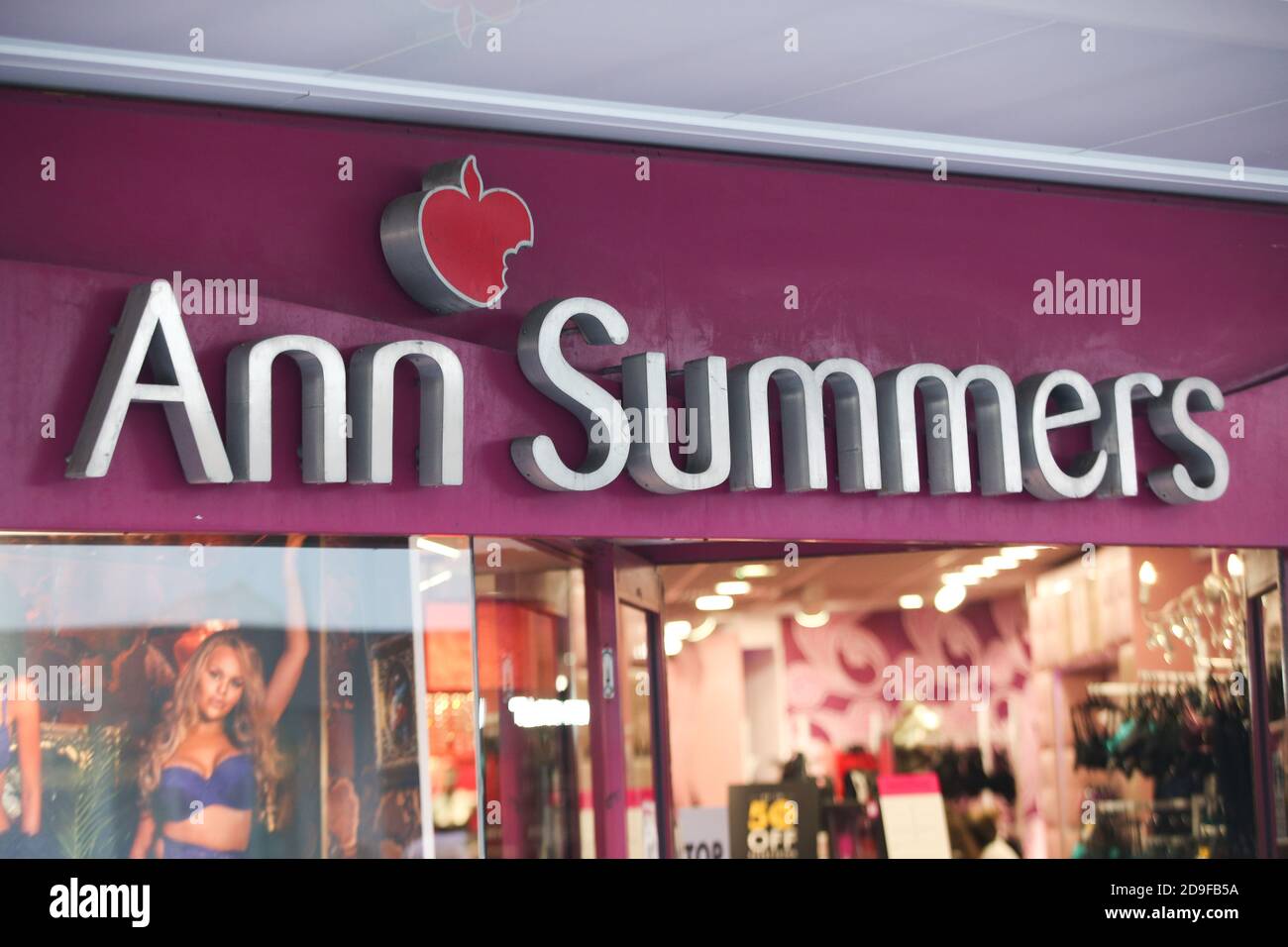 Ann Summers sign, Kingston Upon Thames, Surrey Stock Photo - Alamy