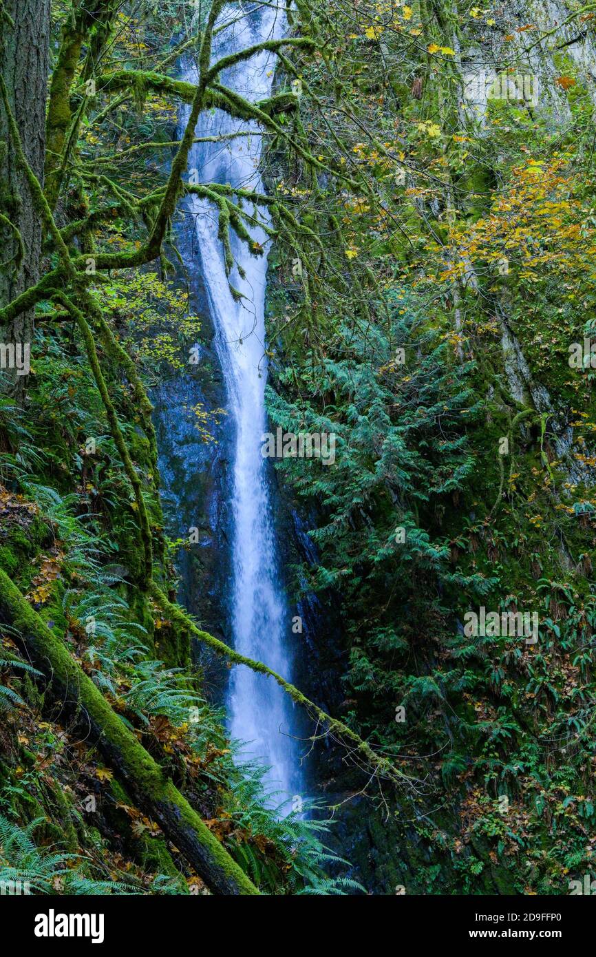 Little Niagara Falls, Goldstream Provincial Park, Langford, British