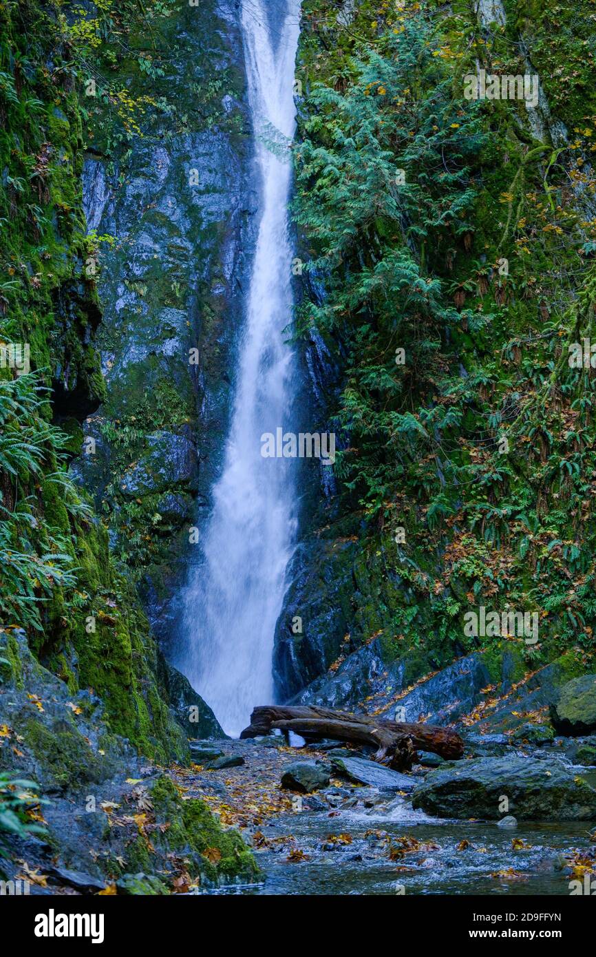 Little Niagara Falls, Goldstream Provincial Park, Langford, British