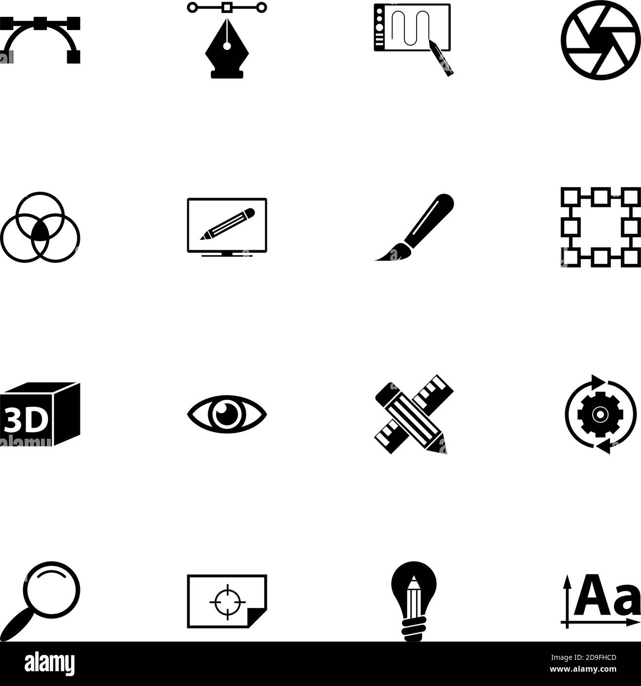 Design icon - Expand to any size - Change to any colour. Perfect Flat ...
