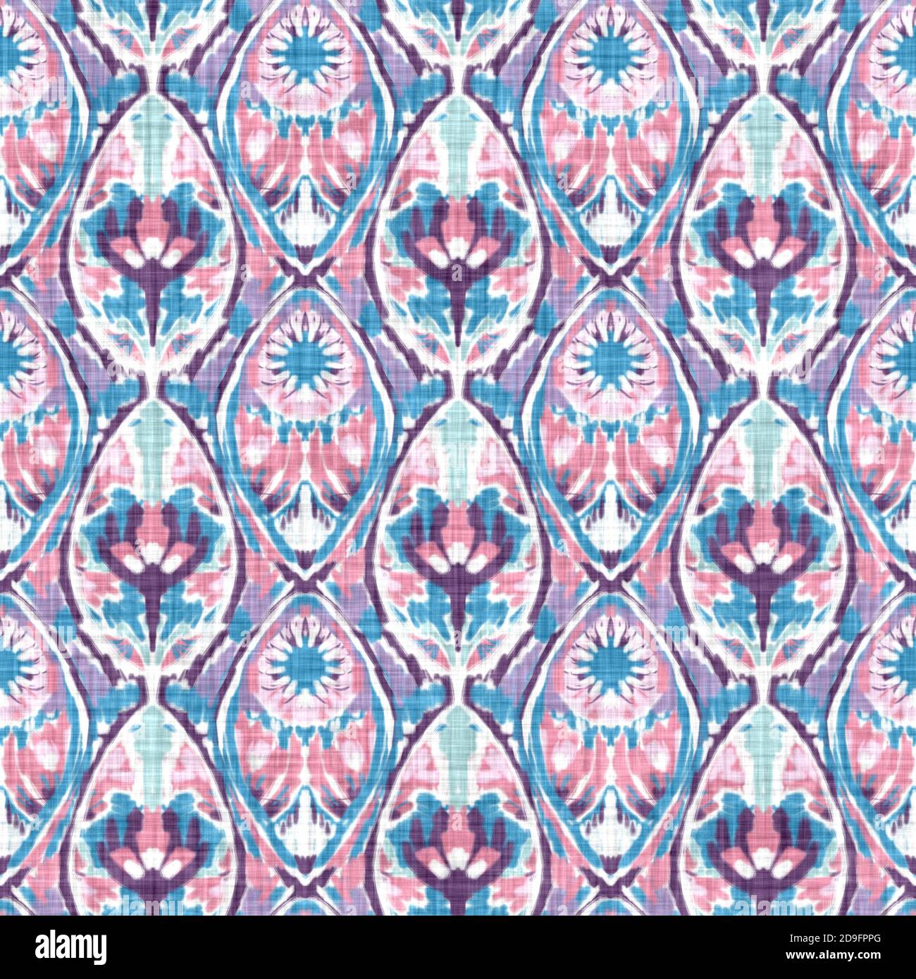 Seamless folklore india block print paisley background. Arabesque