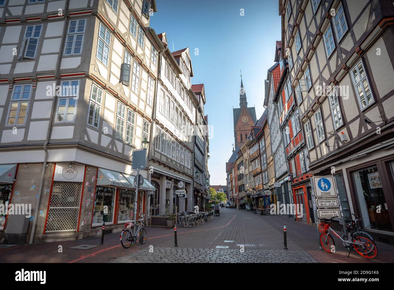 Downtown Hanover, Germany Stock Photo Alamy