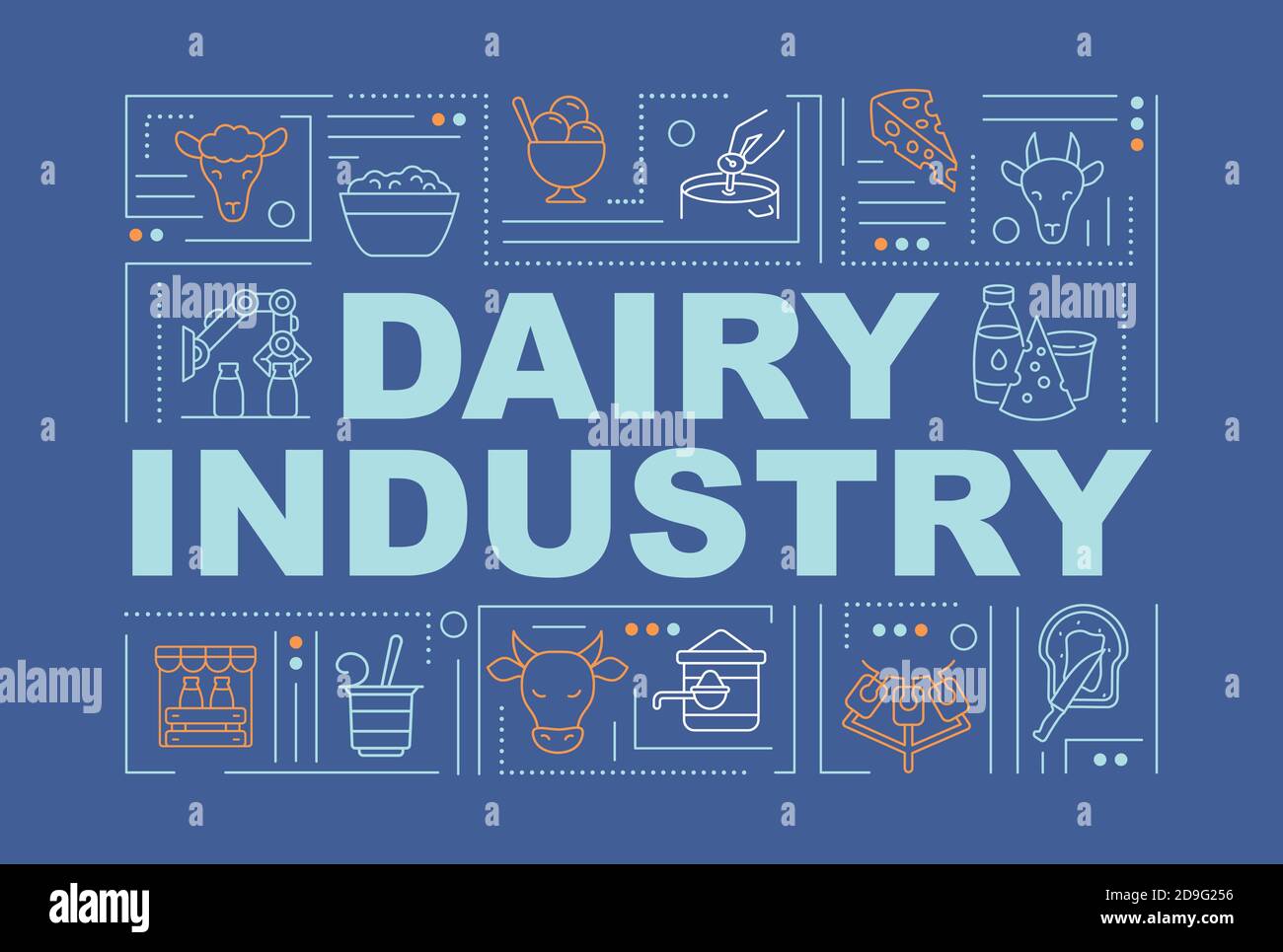 Dairy industry word concepts banner Stock Vector Image & Art Alamy