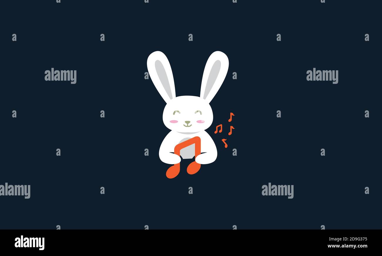 My melody rabbit Stock Vector Images - Alamy
