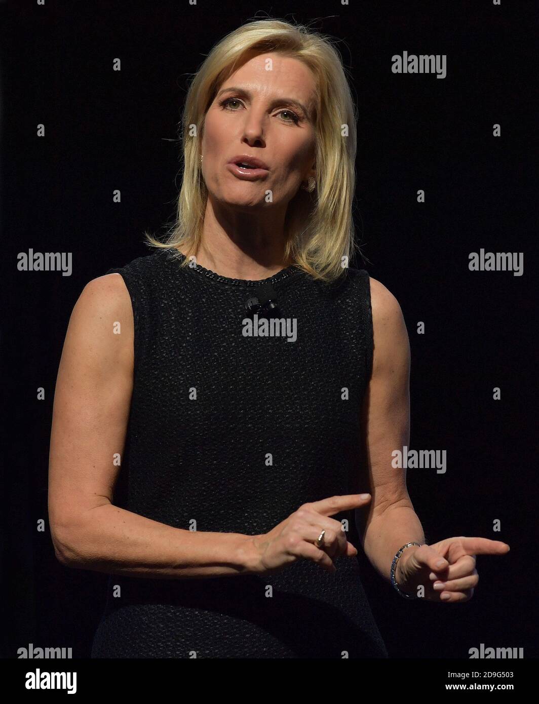 WEST PALM BEACH, FL - DECEMBER 21: Laura Ingraham Speaks at the 2019 Turning Point USA Student Action Summit - Day 3 at the Palm Beach County Convention Center on December 21, 2019 in West Palm Beach, Florida.  People:  Laura Ingraham Credit: Hoo-me / MediaPunch Stock Photo