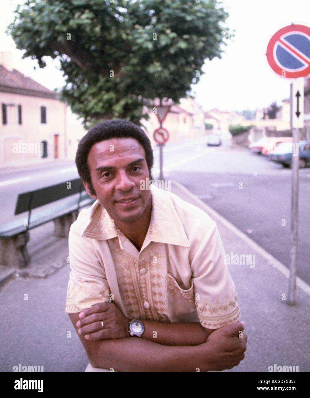 Andrew Young, the US ambassador to the United Nations in 1977. Photo by Dennis Brack bb73 Stock Photo