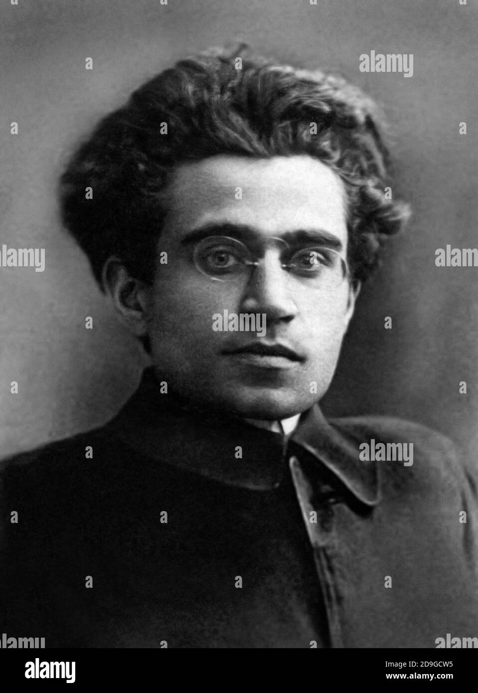 Antonio Gramsci. Portrait of the Italian Marxist philosopher, Antonio Francesco Gramsci (1891-1937), c.1916 Stock Photo