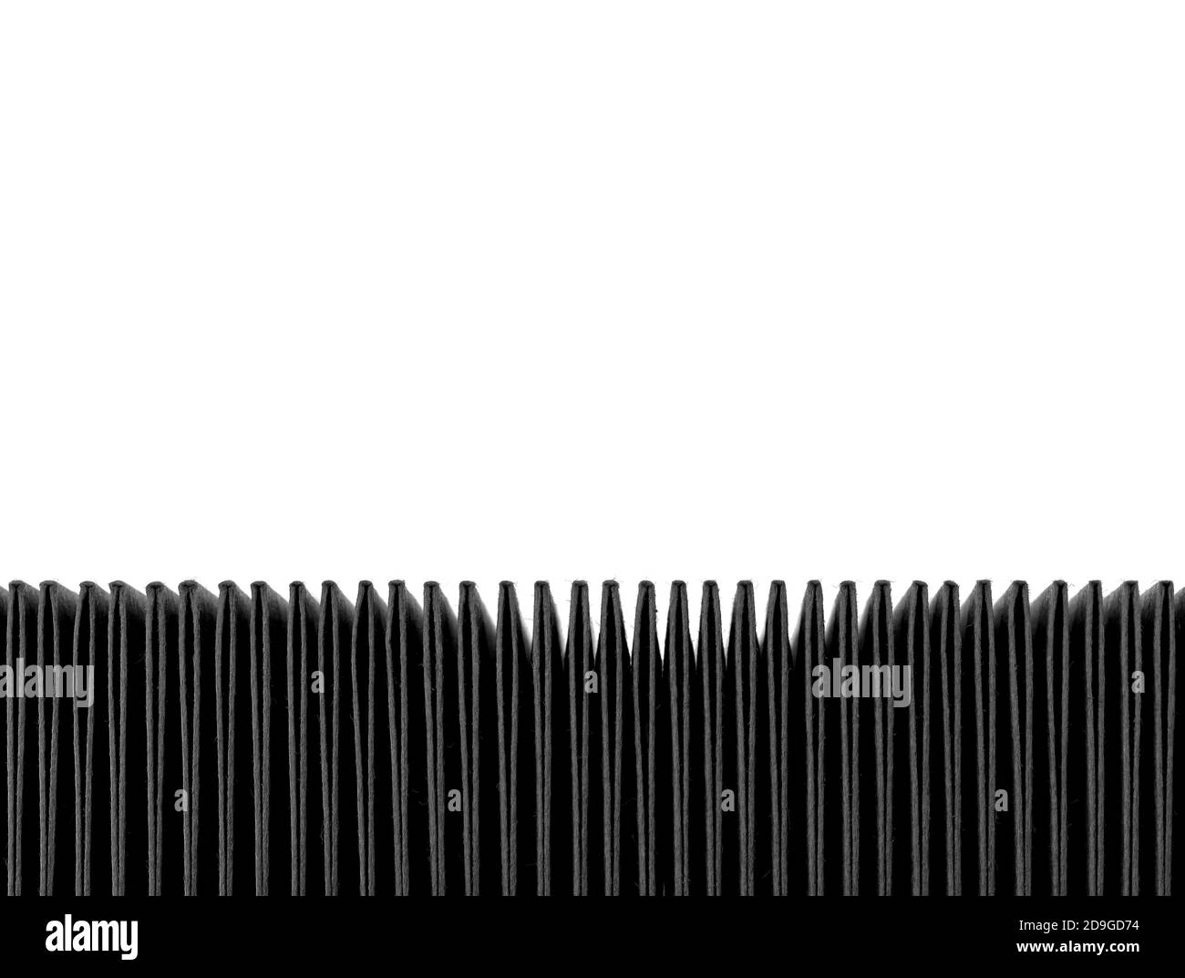 Air carbon filter. Air cleaning system. Element purifying the air in