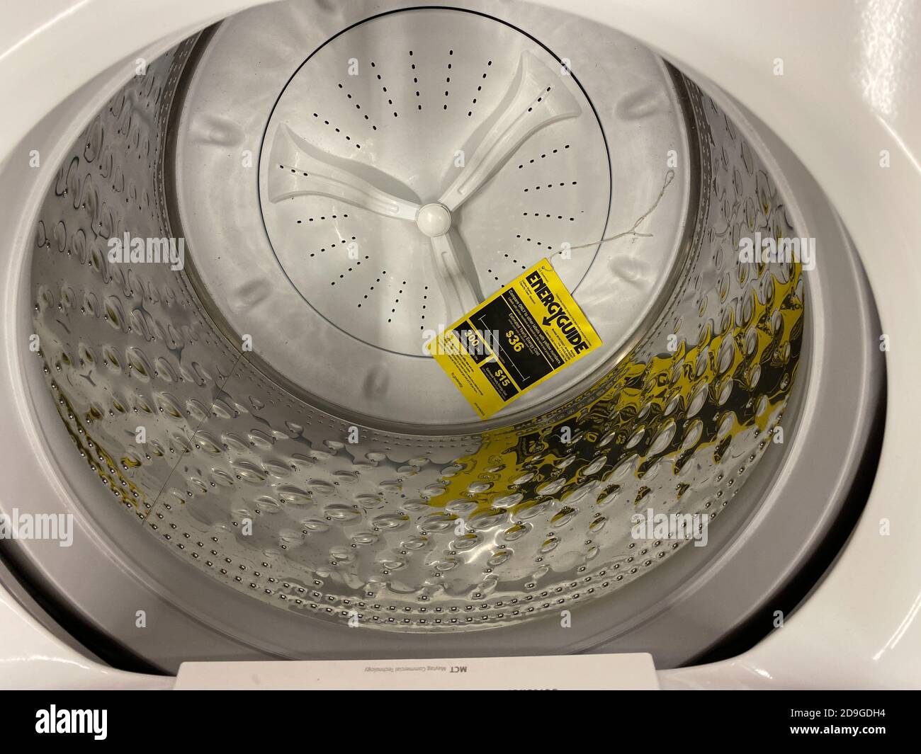 Orlando, FL/USA 11/1/19 The interior of a Maytag washing machine