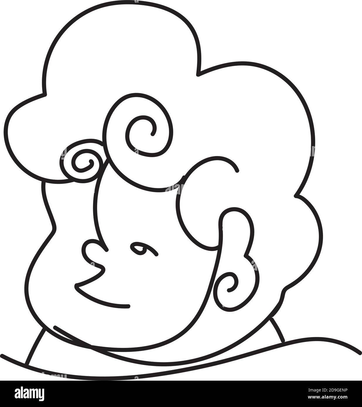 little boy with curly hair, continuous line style vector illustration Stock Vector Image & Art - Alamy little boy with curly hair, continuous line style vector illustration Stock Vector Image & Art - Alamy