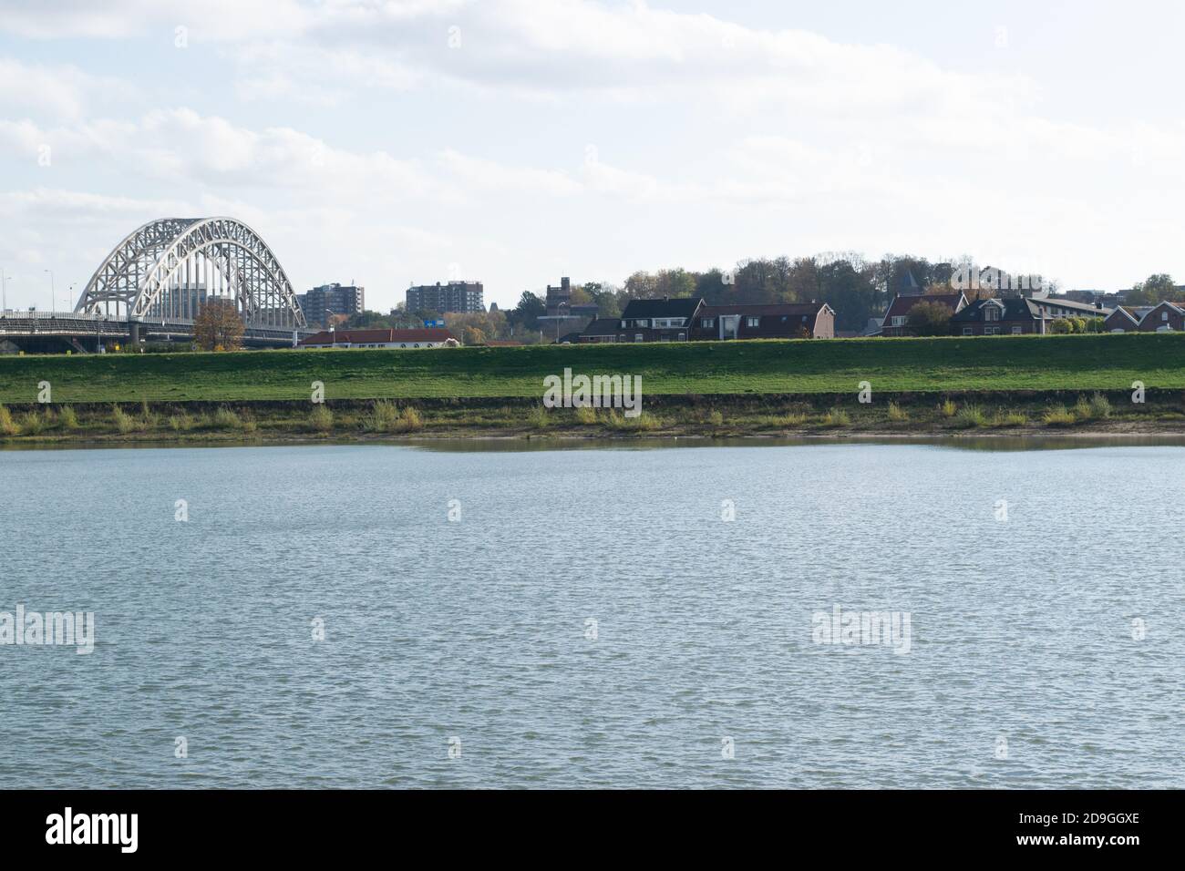 The Waalbridge in Nijmegen the Netherlands Stock Photo