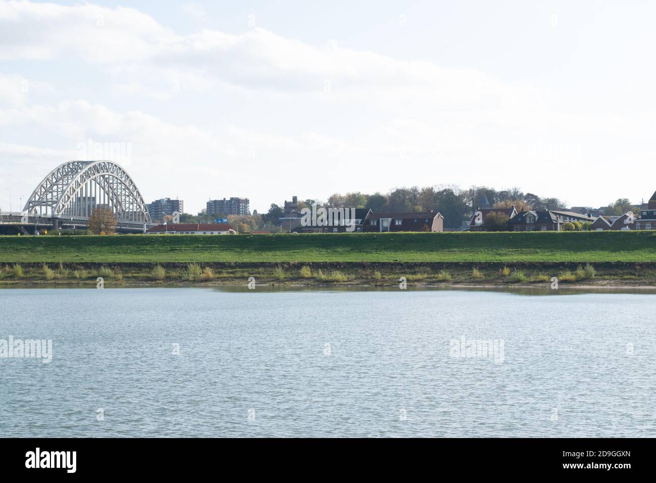 The Waalbridge in Nijmegen the Netherlands Stock Photo