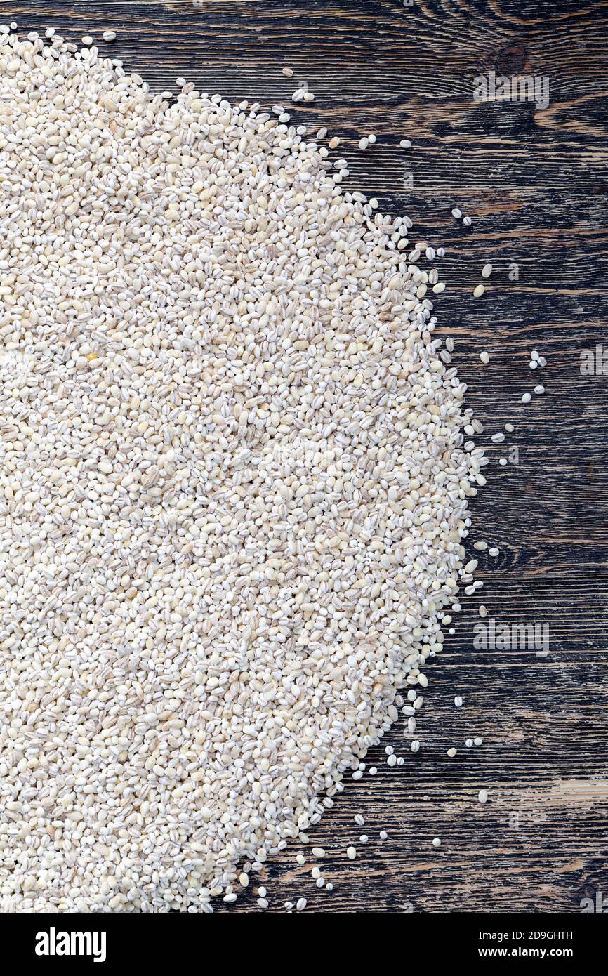 barley grain, raw dried grain Stock Photo Alamy