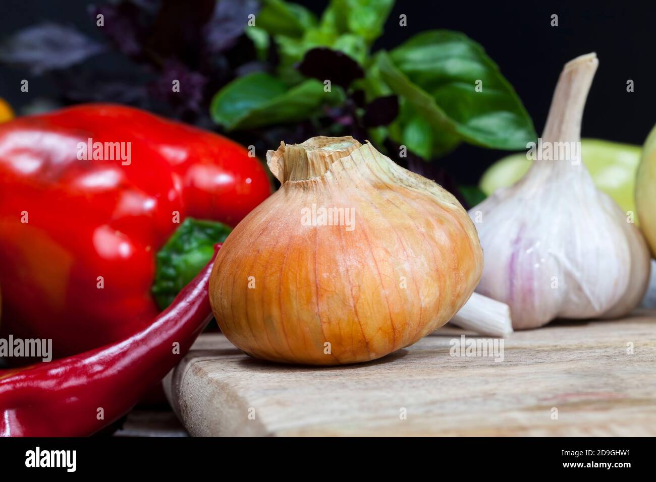 unwashed dirty vegetables in the kitchen Stock Photo Alamy