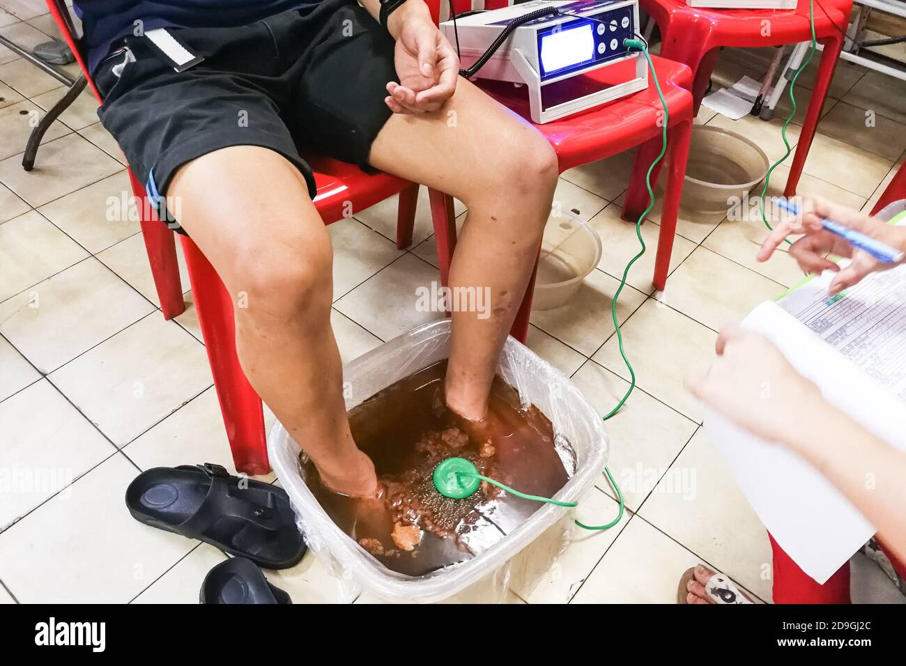 Foot massage machine hi-res stock photography and images - Alamy