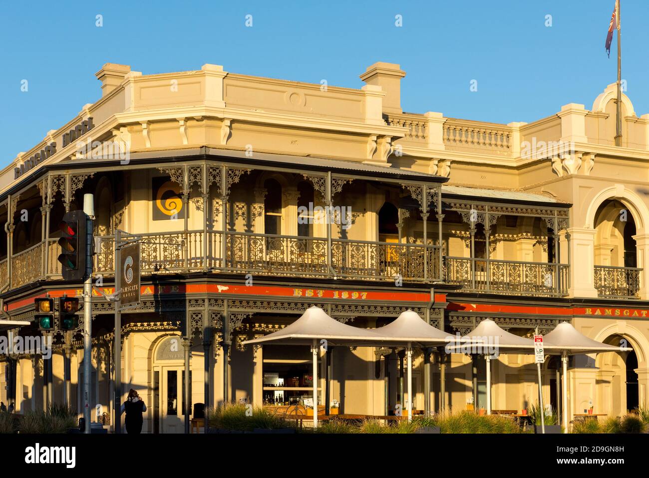 Ramsgate Hotel, Henley square, Adelaide , Australia Stock Photo