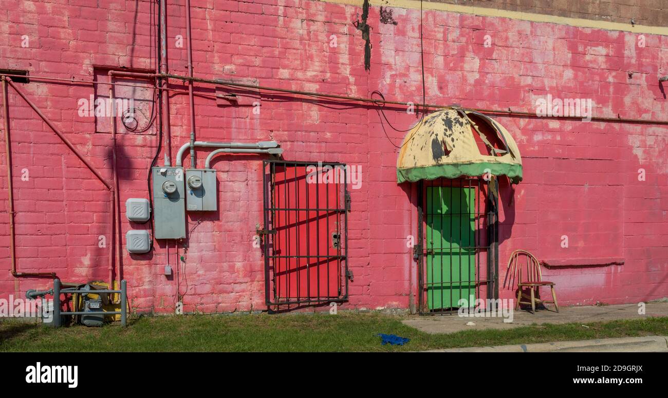Urban landscape in Wilson, NC Stock Photo Alamy