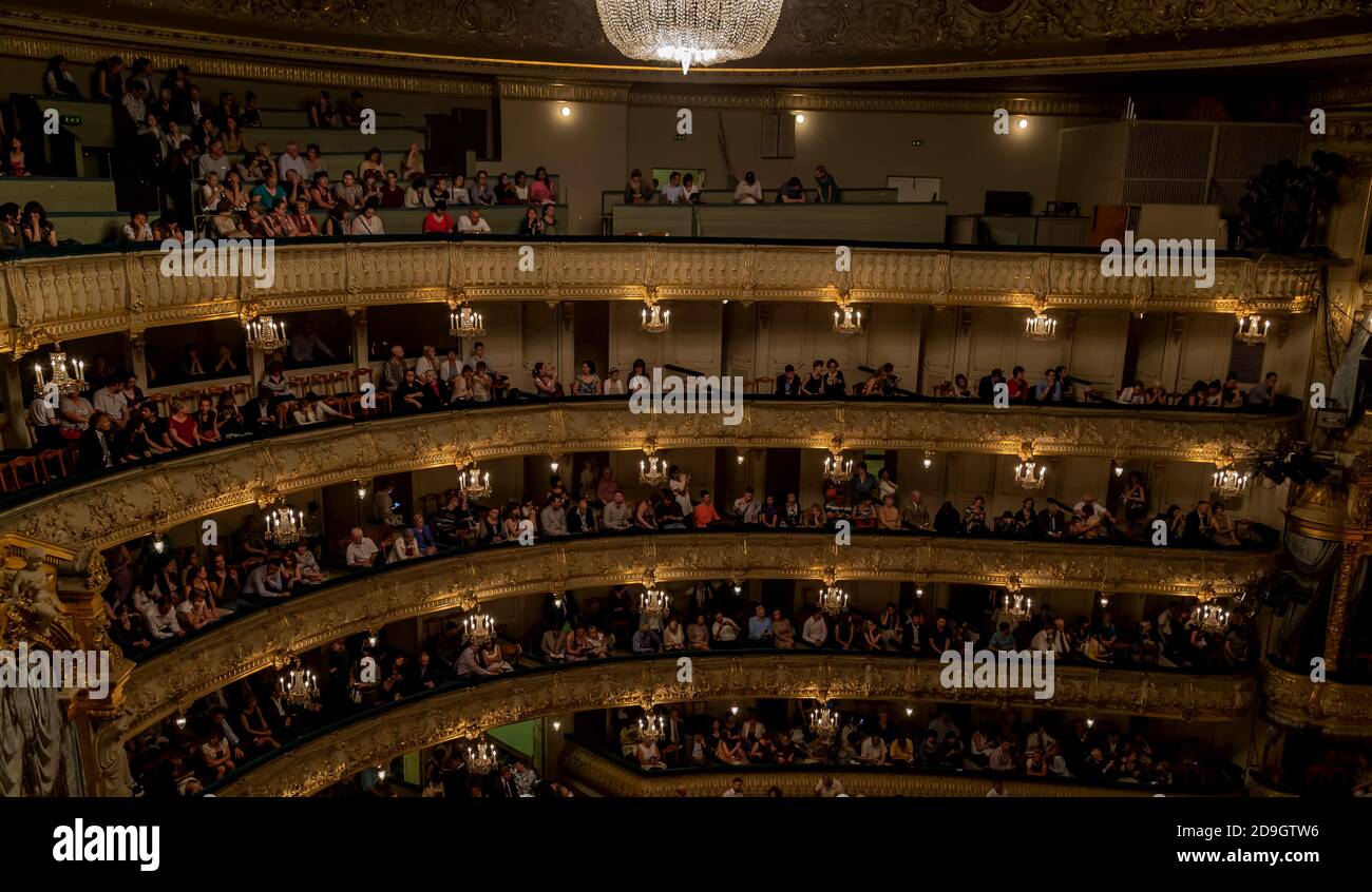 Mariinsky Theatre, historic theatre of opera: Saint-Petersburg, Russia ...