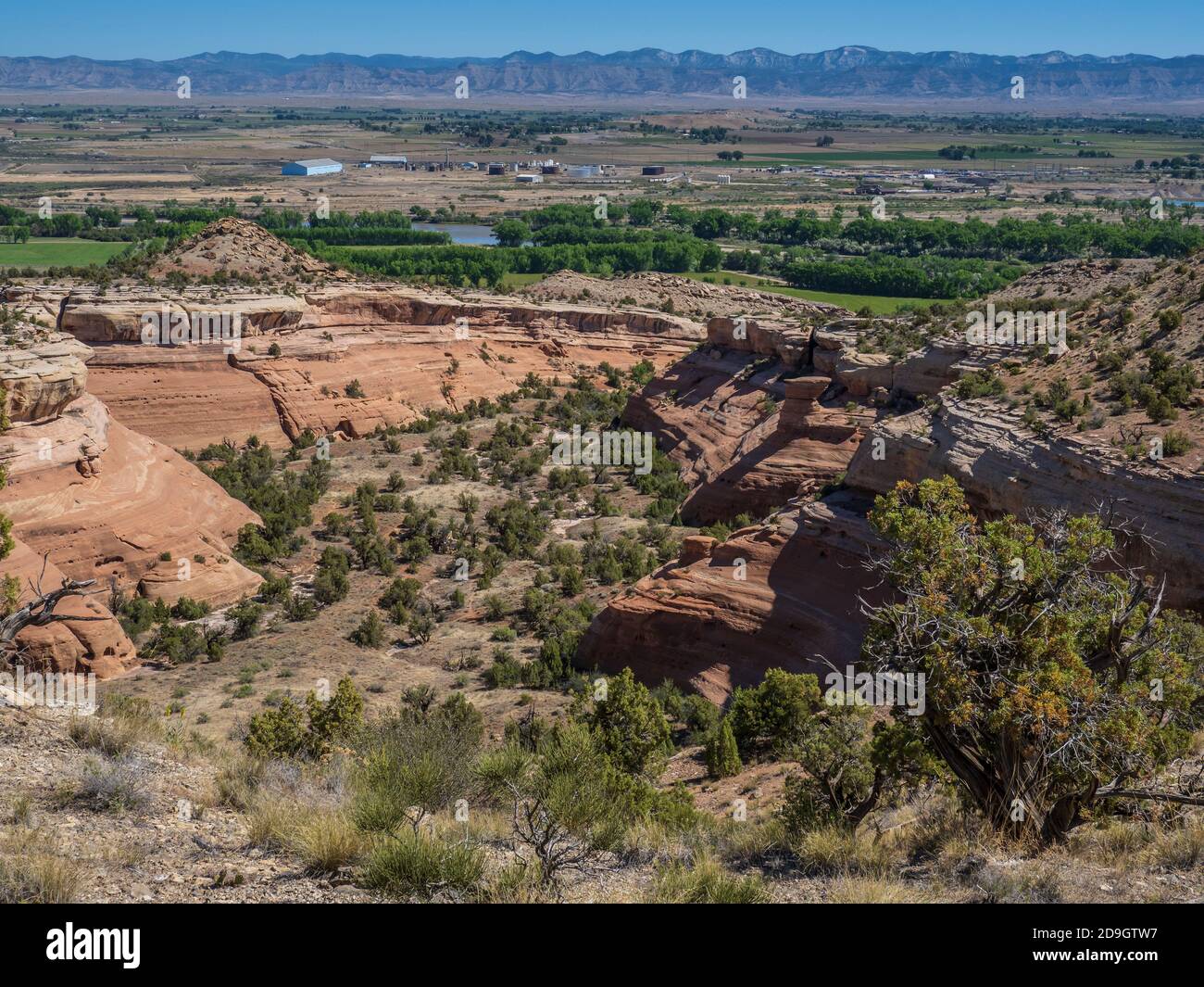 One of Pollock Canyon's side canyons, Pollock Bench Trail, McInnis