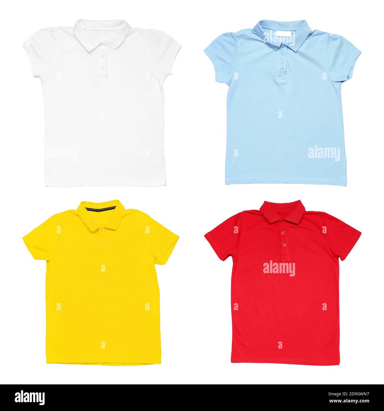 different polo shirts
