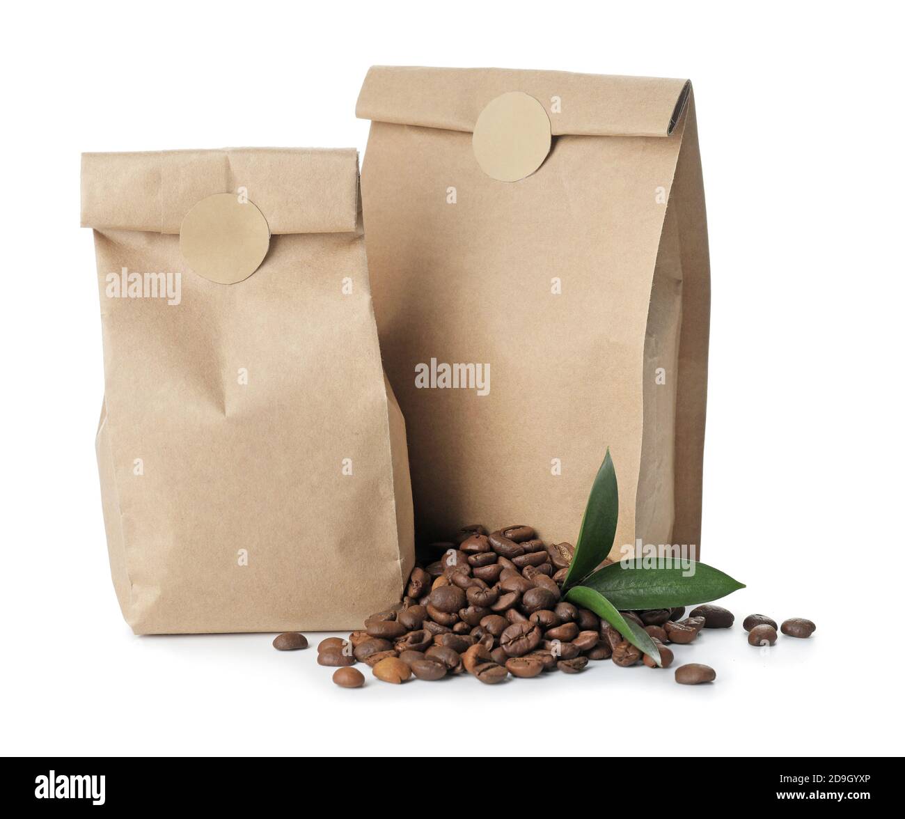 Blank coffee sale bags
