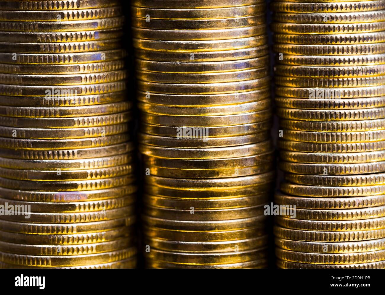 Polish zloty metal coins Stock Photo Alamy