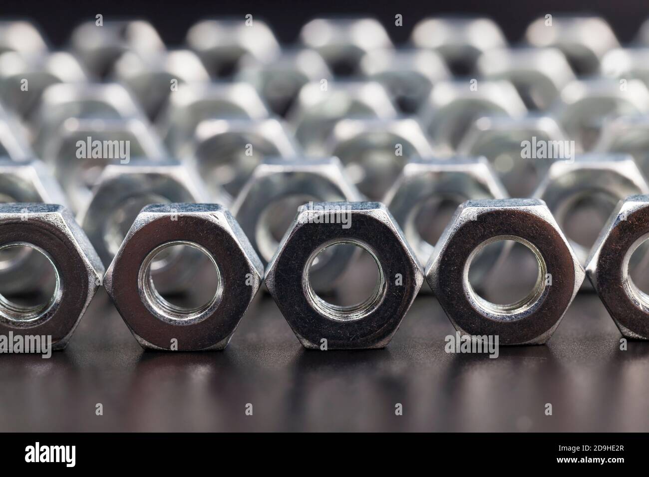 steel fasteners bolt nuts Stock Photo Alamy