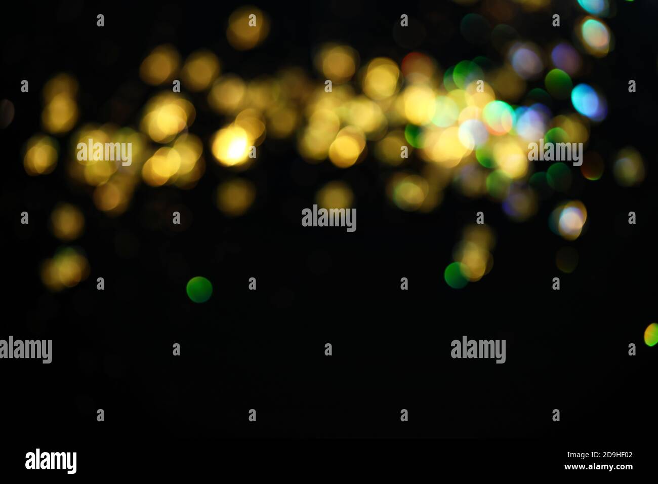 Dark abstract background with blurred lights Stock Photo - Alamy