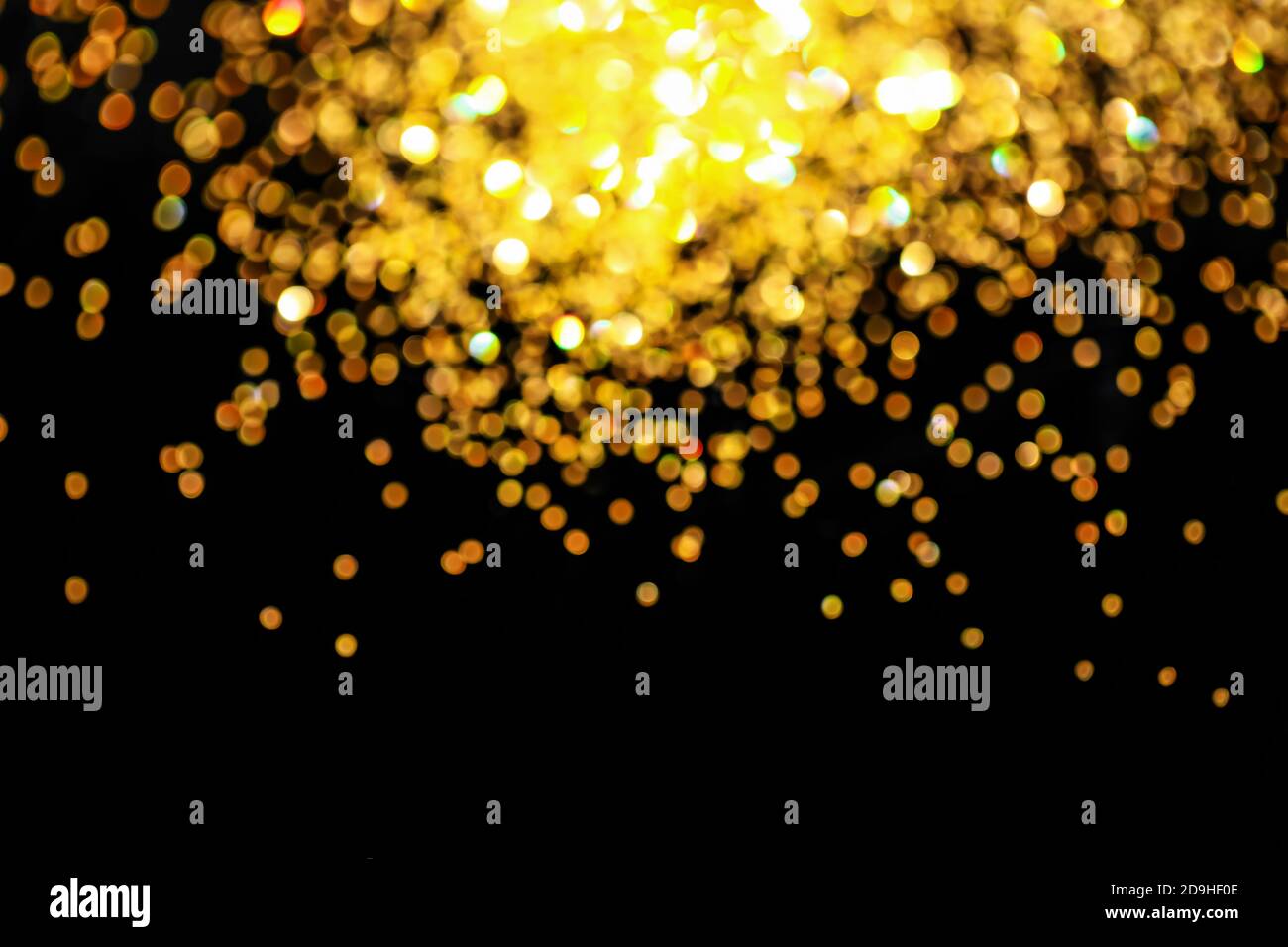 Dark abstract background with blurred lights Stock Photo - Alamy