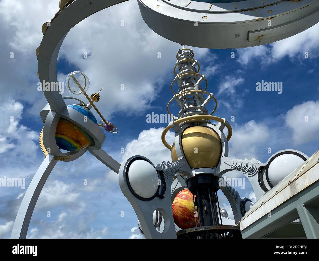 Orlando,FL/USA7/25/20The view from the Tomorrowland Astro Orbitor